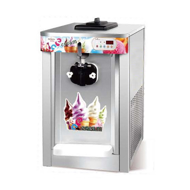 Les magasins commerciaux de crème glacée utilisent des machines de fabrication de crème glacée.