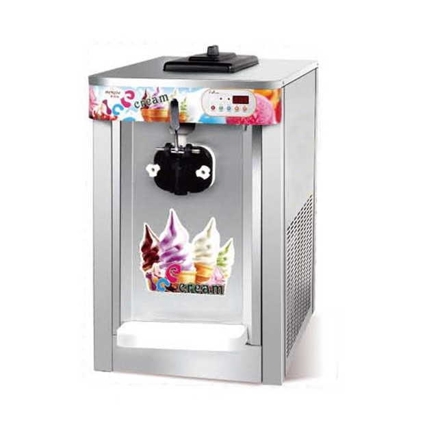 Magasin de crème glacée multifonctionnelle avec plusieurs saveurs de machines de crème glacée