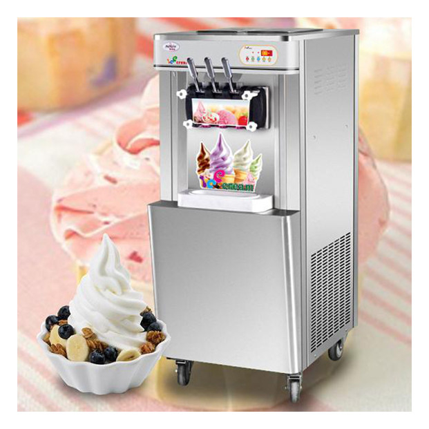 Magasin de crème glacée multifonctionnelle avec plusieurs saveurs de machines de crème glacée