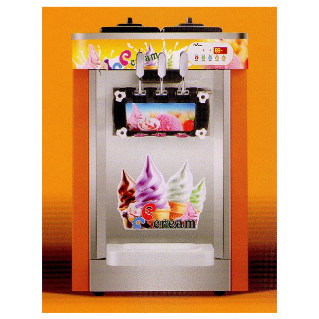 Magasin de crème glacée multifonctionnelle avec plusieurs saveurs de machines de crème glacée
