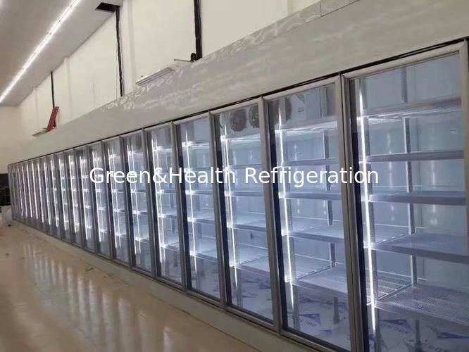 Taille personnalisée Modulaire salle de stockage à froid Panneaux en PU Température de la chambre froide de -18°C