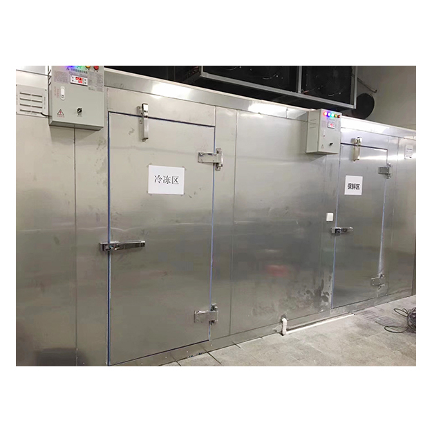 Fabrique Supermarché personnalisé Grands produits alimentaires Congélateur et réfrigérateur Entreposage de stockage à froid