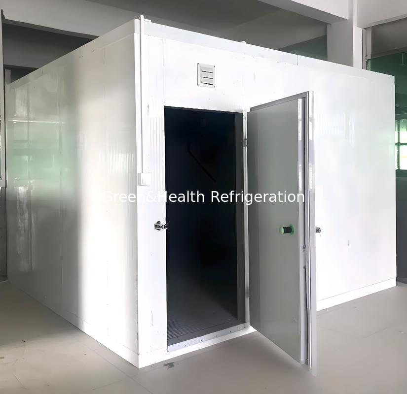 Chambre froide de stockage à froid facile à installer pour congélateur de bœuf et d'agneau, chambre froide à panneau PU
