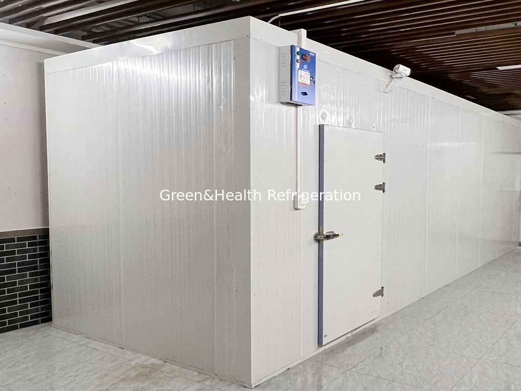 Chambre froide de stockage à froid facile à installer pour congélateur de bœuf et d'agneau, chambre froide à panneau PU