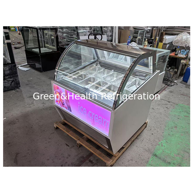 Vente directe d'usine Commercial glace réfrigérée Display de stockage congélateur À vendre