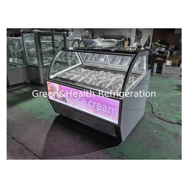 Vente directe d'usine Commercial glace réfrigérée Display de stockage congélateur À vendre