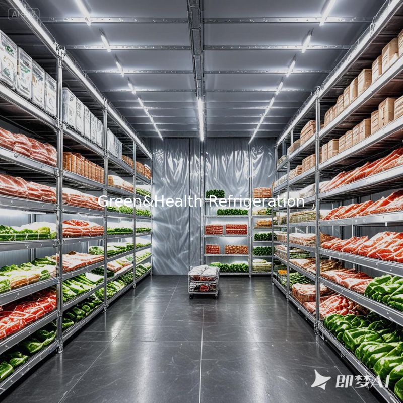 Unité de chambre froide personnalisée de Guangzhou pour la congélation et le stockage de viande de boucherie