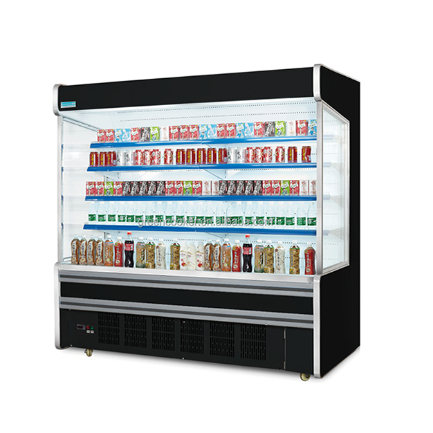 Armoire réfrigérée à angle droit personnalisée multicolore pour le stockage de marchandises