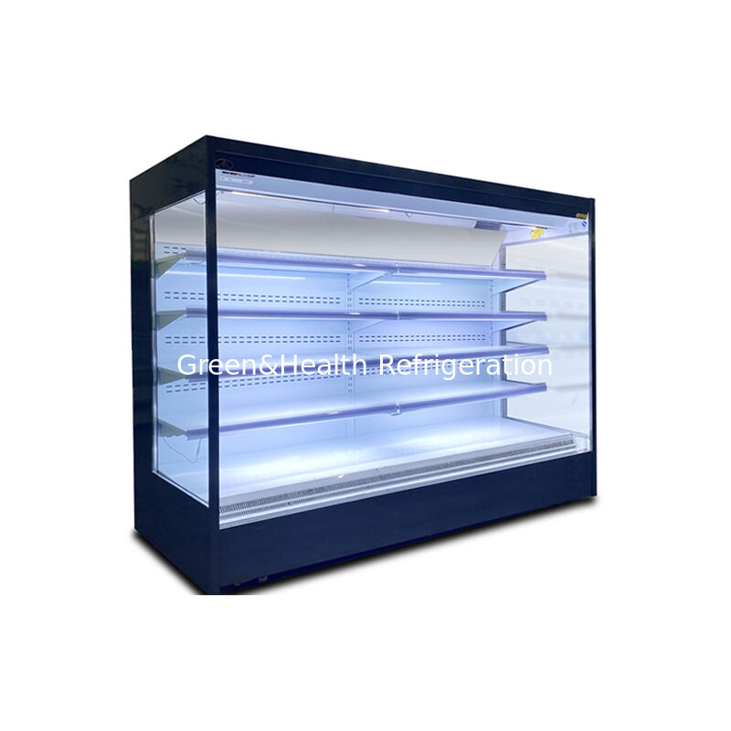 Supermarket High-Quality Bottom Mounted Unit With Super Strong Air Conditioning Food Refrigeration Open Type Freezer