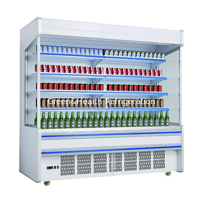 Supermarché Multideck Display réfrigérateur refroidisseur Plug In System/Vegetable et Fruit vitrine armoire