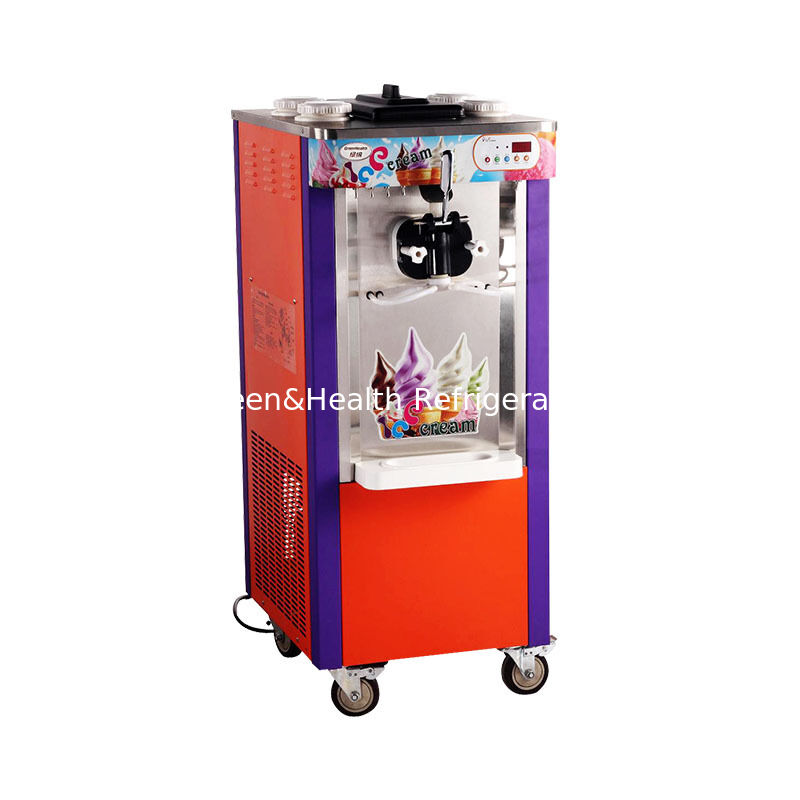Machine de fabrication de crème glacée en acier inoxydable commercial de 22 litres de capacité