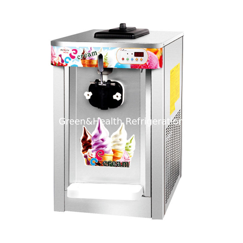 Machine de fabrication de crème glacée en acier inoxydable commercial de 22 litres de capacité