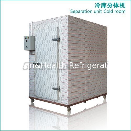 Mètre cube du stockage 105 de chambre froide 6m * 7m * 2.5m avec le compresseur de roue de vallée