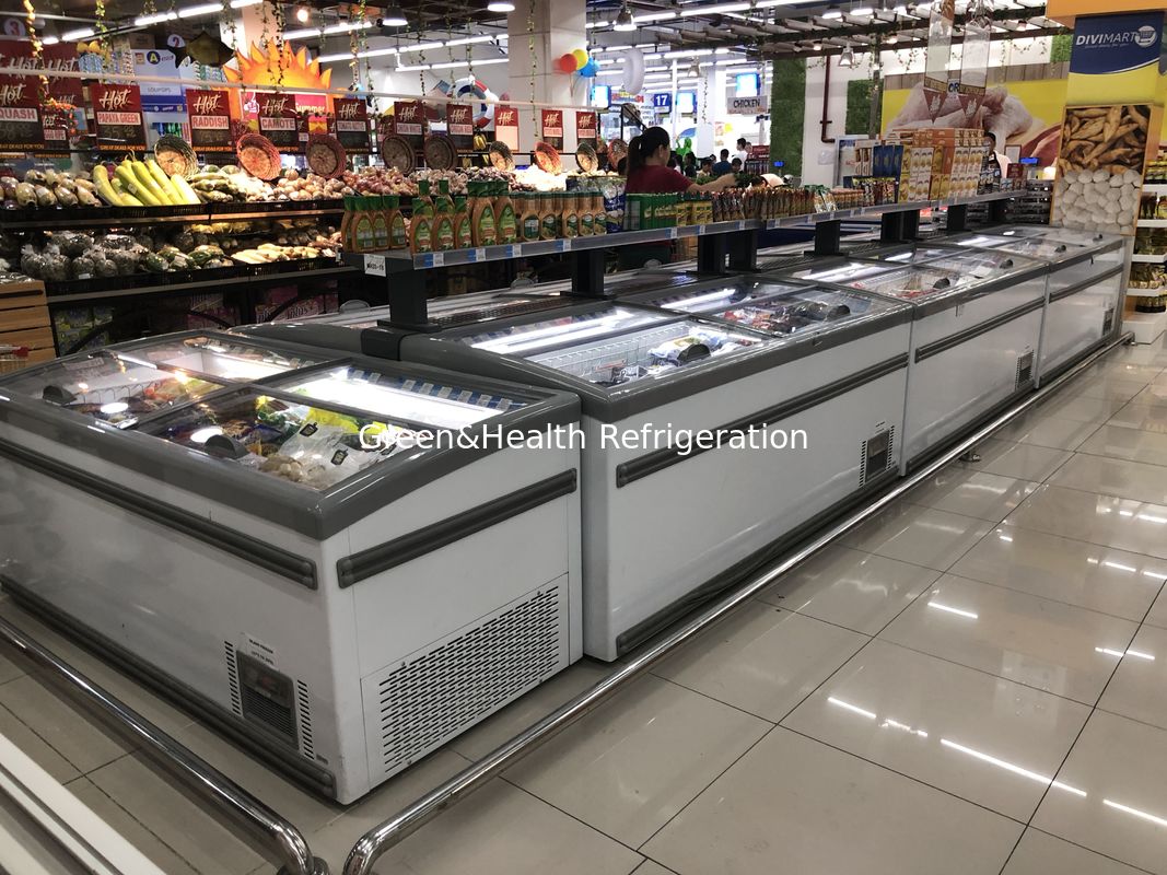 Compresseur Danfoss Supermarché île congélateur réfrigérateur commercial