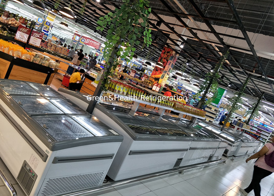 Compresseur Danfoss Supermarché île congélateur réfrigérateur commercial