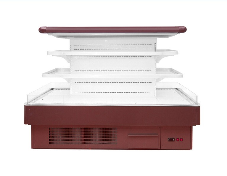 Réfrigérateur d'affichage de Refregerator Multideck d'épicerie avec la certification de la CE