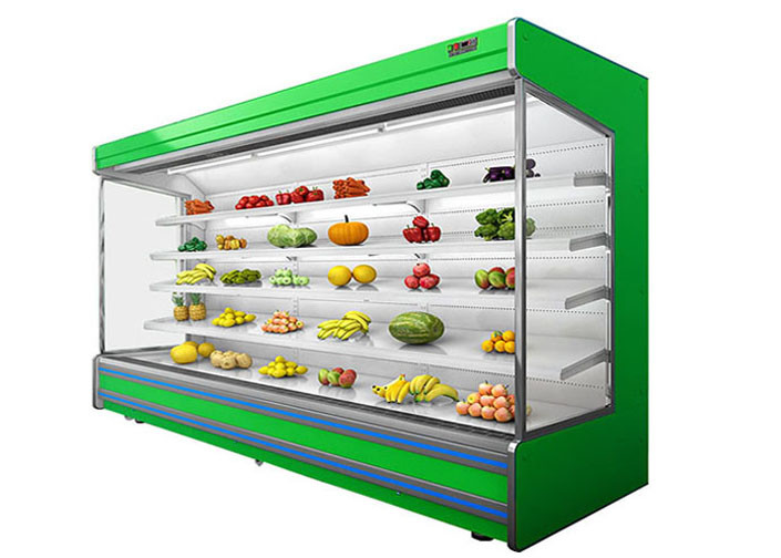 Réfrigérateur adapté aux besoins du client d'affichage de plate-forme ouverte de supermarché avec les unités à distance de Condensering