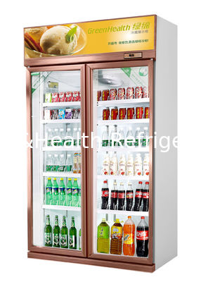 Adaptez le congélateur aux besoins du client de boissons de Champagne Gold Commercial Display Cold pour le restaurant/supermarché