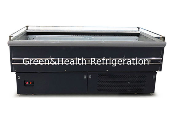 Un matériel de réfrigération plus frais de réfrigérateur de supermarché de congélateur carré de combinaison