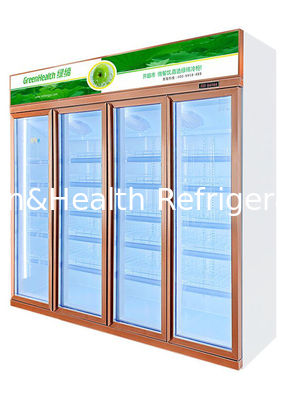 Une automobile plus fraîche de la boisson R290 commerciale dégivrent le réfrigérateur Champagne d'affichage de boissons