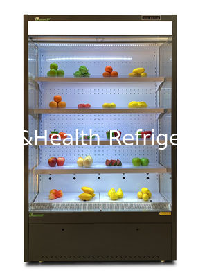 Réfrigérateur ouvert droit d'épicerie de magasin de Mini Multideck Freezer For Chain