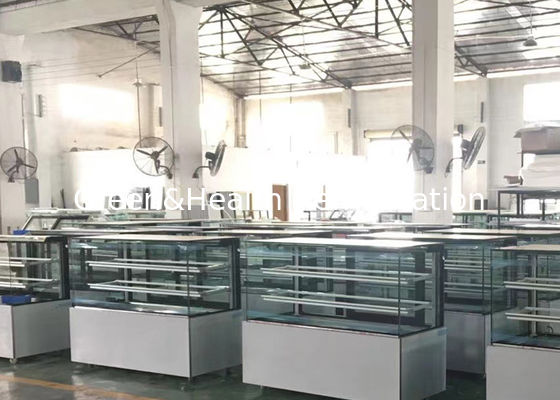 Adaptez l'étalage aux besoins du client réfrigéré de réfrigérateur du réfrigérateur R134a d'affichage de gâteau de couleur