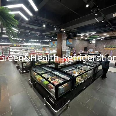 Magasinez le congélateur commercial de grande capacité avec l'intérieur en aluminium de dégivrage automatique de -18~-22 degrés