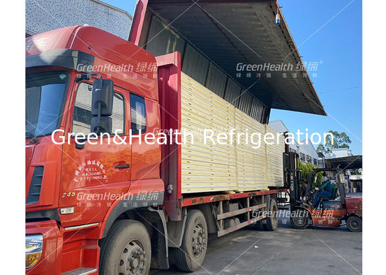 Réfrigérateur à décongélation automatique Chambre froide pour la viande de l'agneau Cacher de crevettes