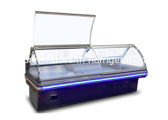R290 Commercial Deli Display Showcase Case Equipement de réfrigération réfrigérateur Pour le boucher