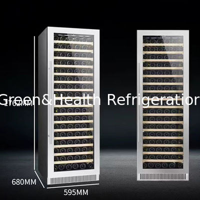 Certificat ETL refroidisseur de cave à vin à bar sur mesure avec système de refroidissement par ventilateur