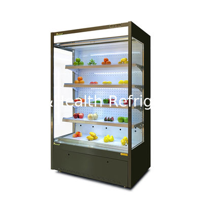 Commercial Convenience Store Mini Multi Deck Chiller avec rideau de nuit