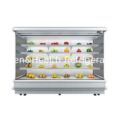 10M vitrine de produits laitiers boissons de l'affichage réfrigérateur Multideck Open Chiller