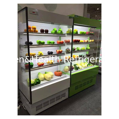 Petite étagère à cinq niveaux pour magasin de proximité, présentoir de fruits, petit congélateur ouvert