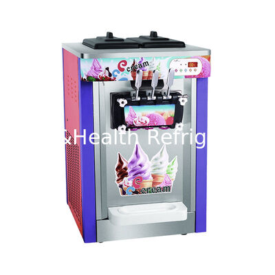 Machine de fabrication de crème glacée en acier inoxydable commercial de 22 litres de capacité