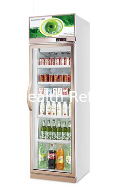 Refroidisseur de boissons commerciaux de 480L avec compresseur Danfoss et réfrigérateur à porte en verre à régulation de température de 0 à 10°C