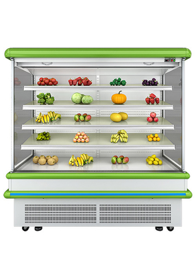 Étalage simple de réfrigérateur d'affichage de Multideck de la température pour des fruits et légumes